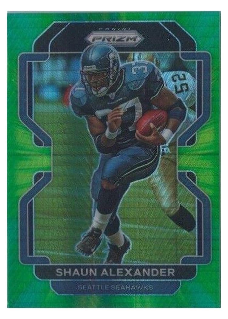 2021 Panini Prizm Base Set Shaun Alexander #50 card