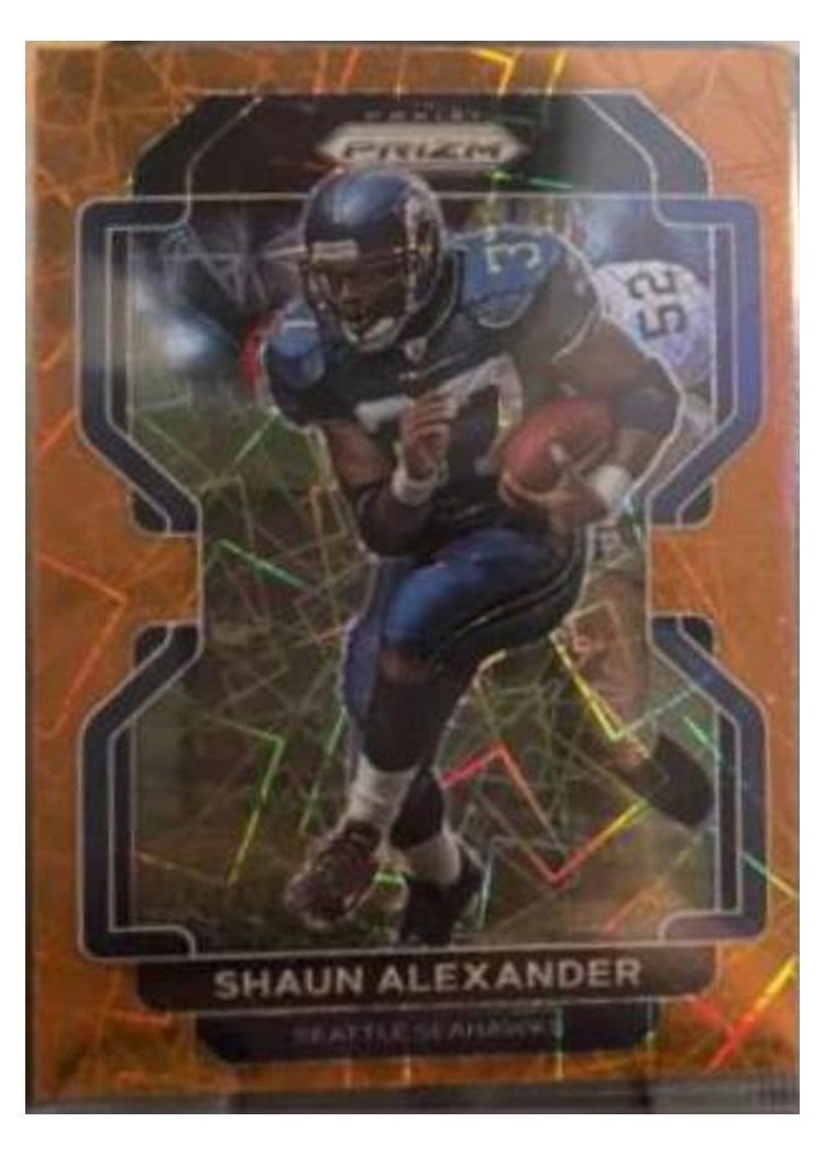 2021 Panini Prizm Base Set Shaun Alexander #50 card