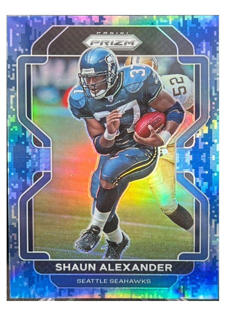 2021 Panini Prizm Base Set Shaun Alexander #50 card