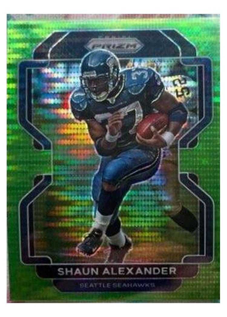2021 Panini Prizm Base Set Shaun Alexander #50 card