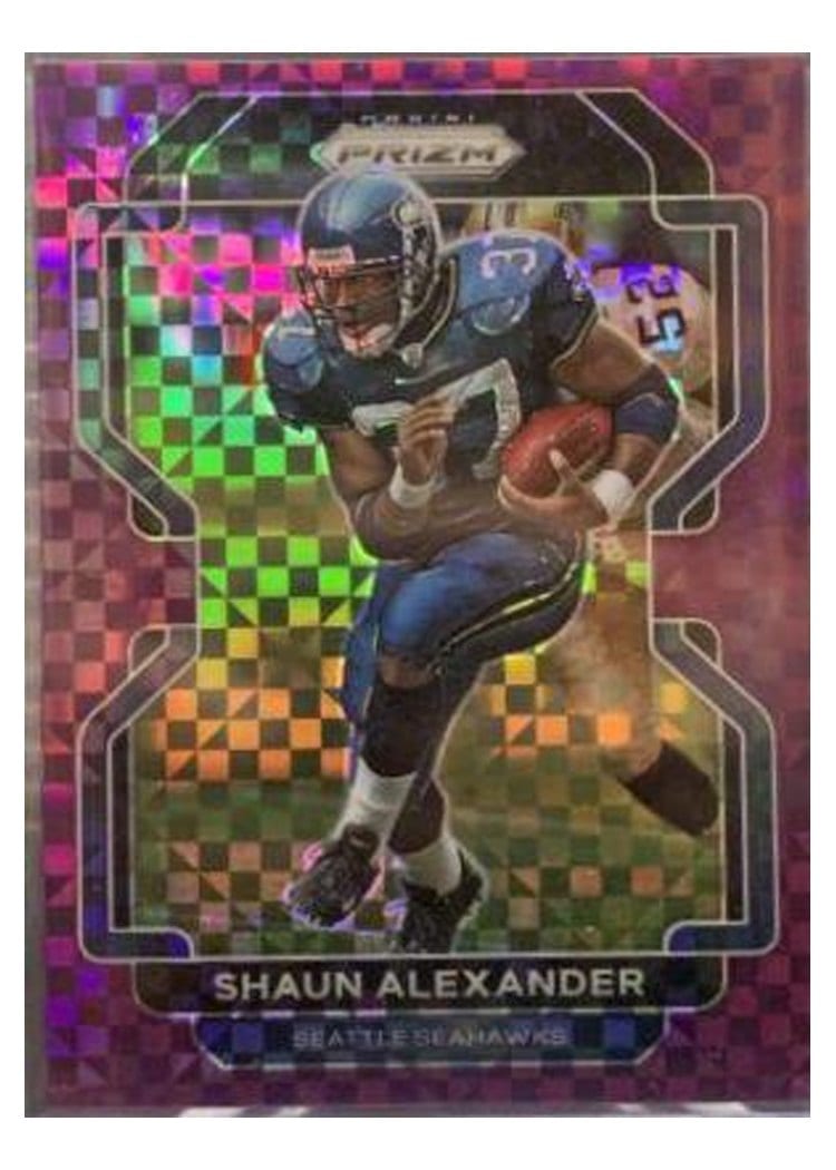 2021 Panini Prizm Base Set Shaun Alexander #50 card