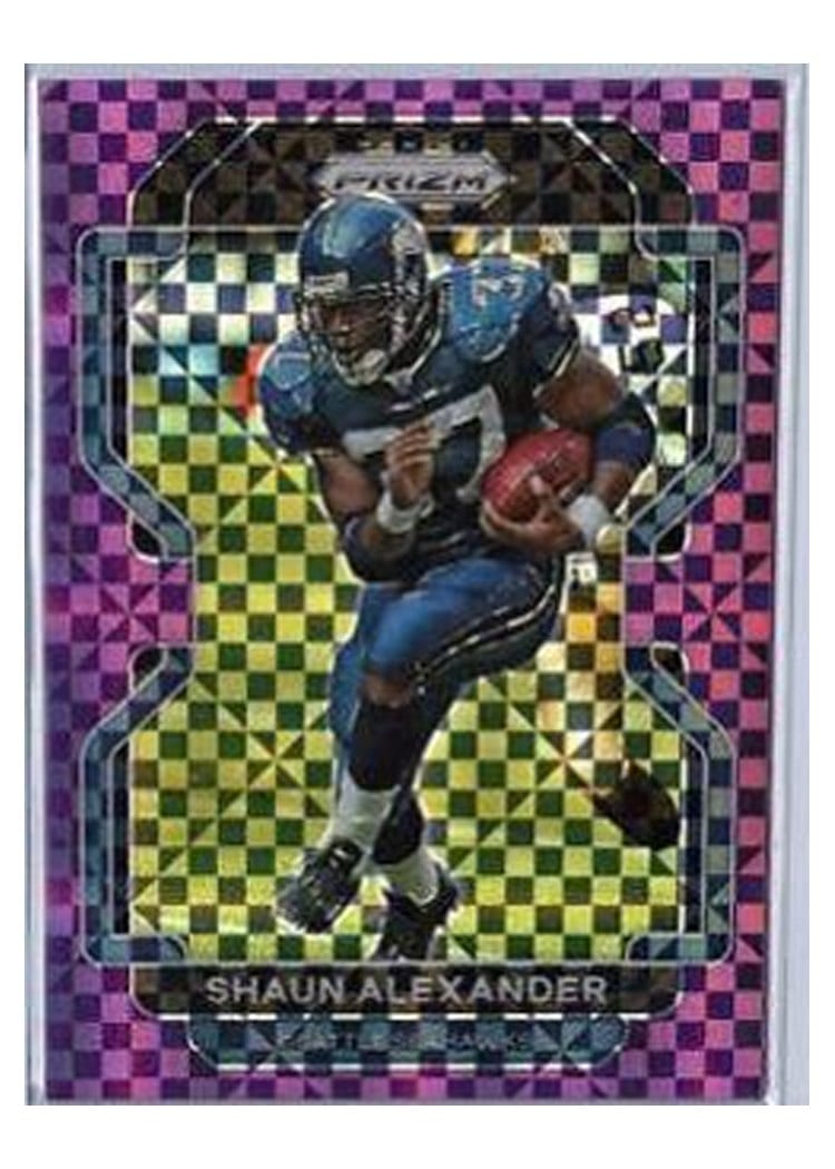 2021 Panini Prizm Base Set Shaun Alexander #50 card