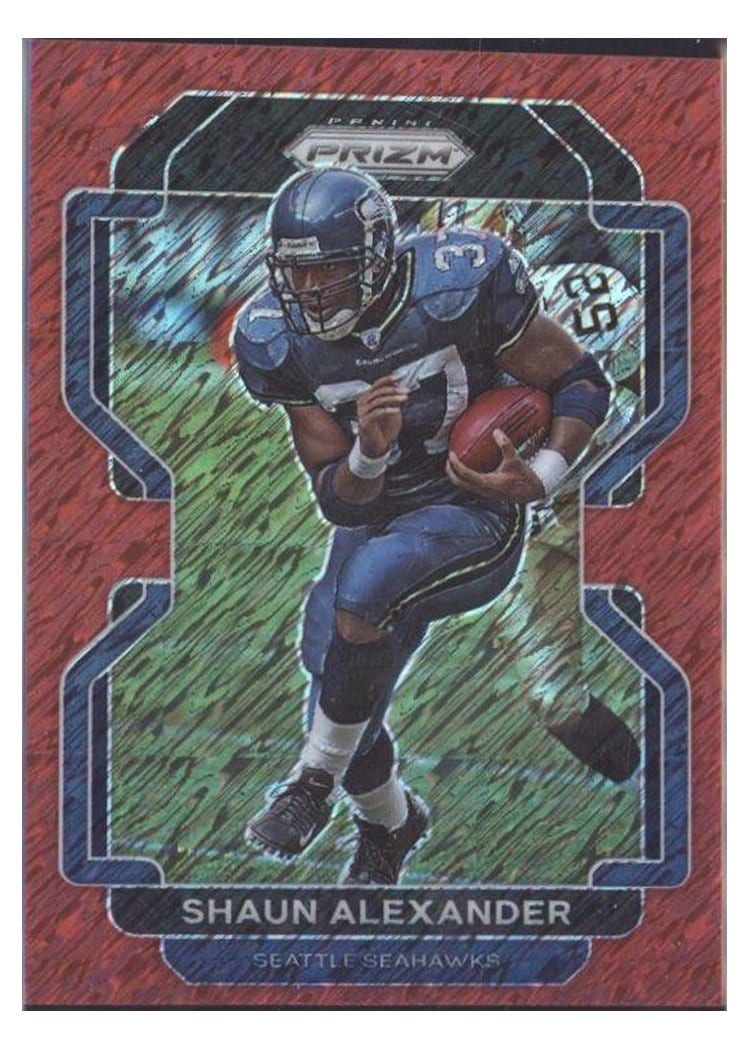 2021 Panini Prizm Base Set Shaun Alexander #50 card