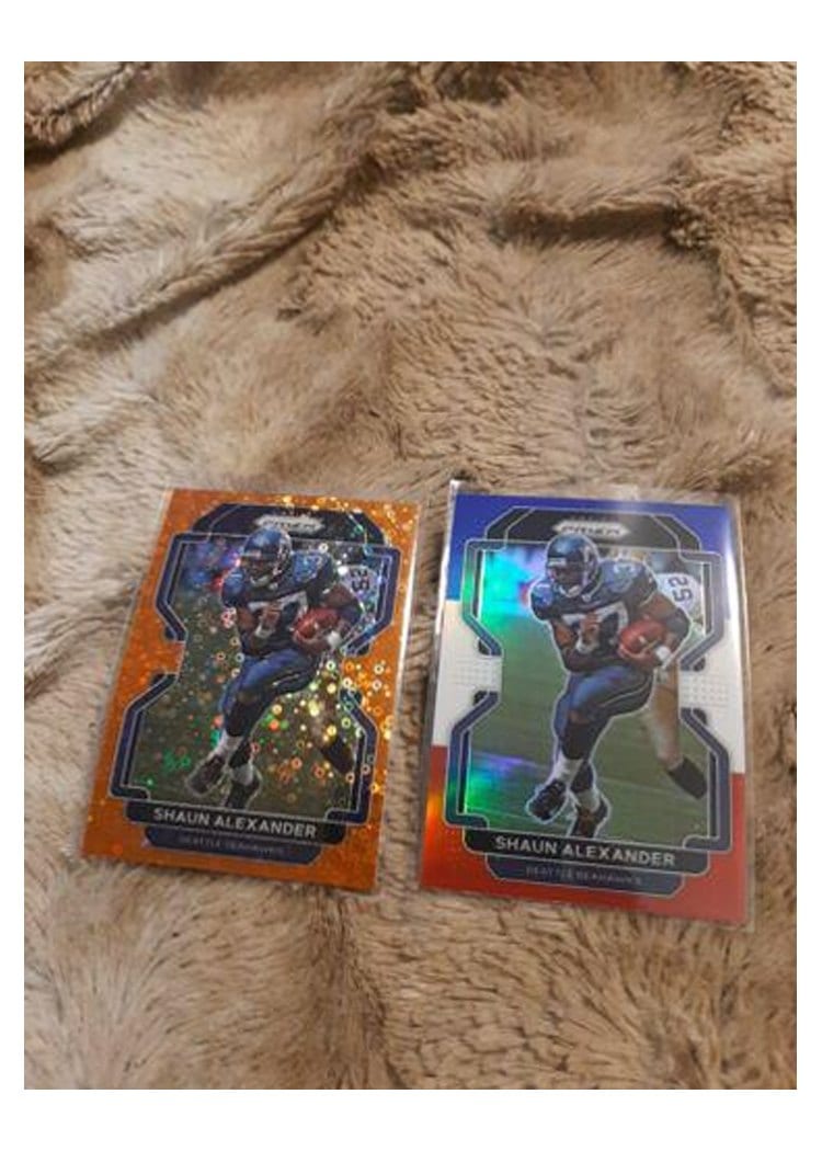 2021 Panini Prizm Base Set Shaun Alexander #50 card