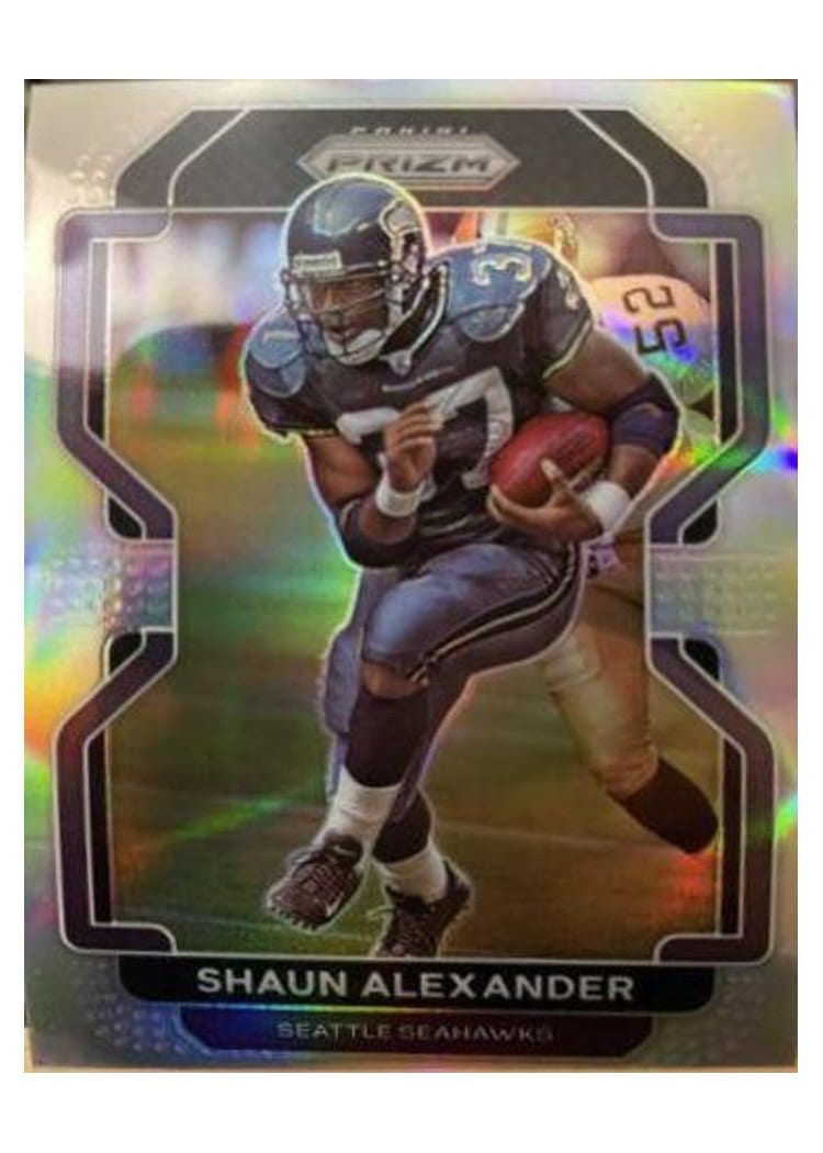 2021 Panini Prizm Base Set Shaun Alexander #50 card