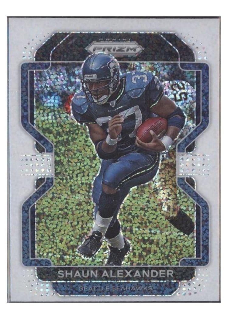 2021 Panini Prizm Base Set Shaun Alexander #50 card