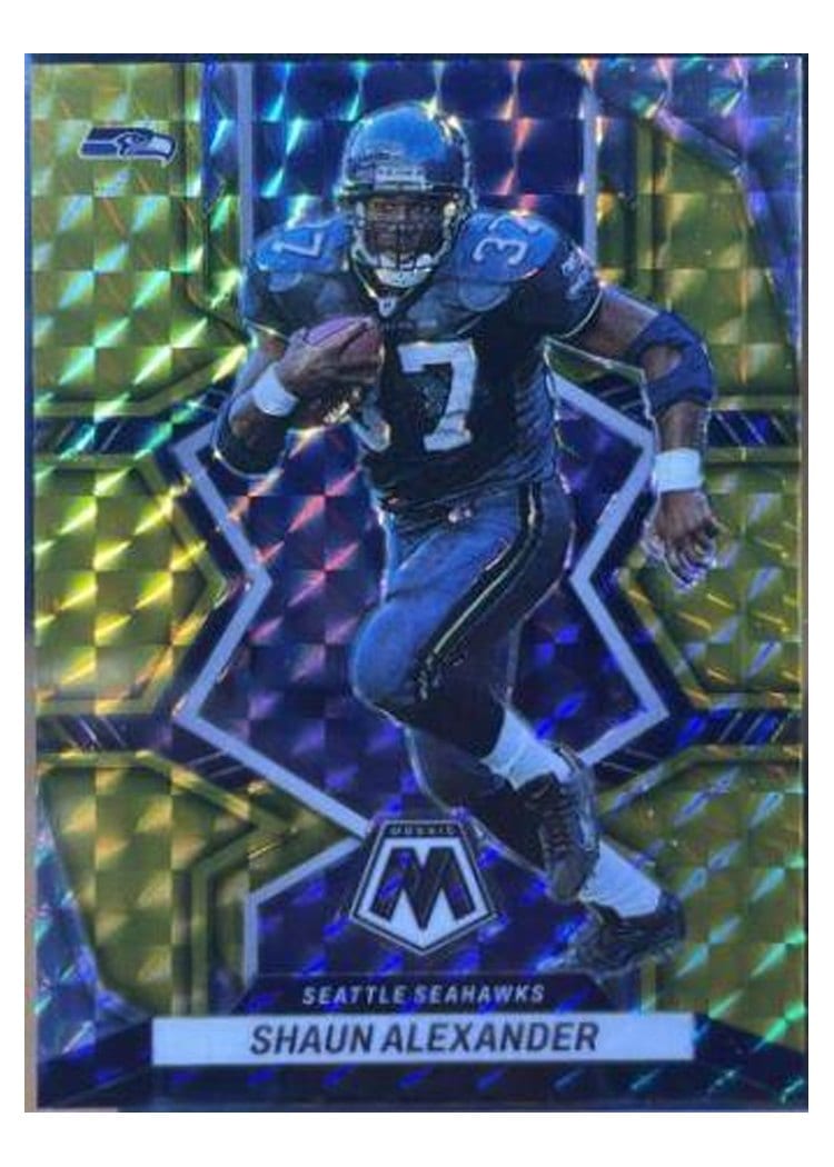2022 Panini Mosaic Base Set Shaun Alexander #174 card
