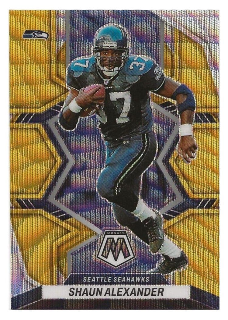 2022 Panini Mosaic Base Set Shaun Alexander #174 card