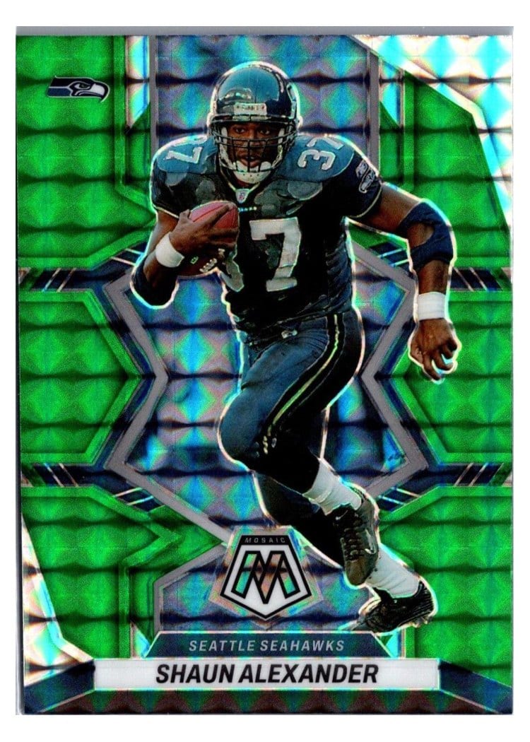 2022 Panini Mosaic Base Set Shaun Alexander #174 card