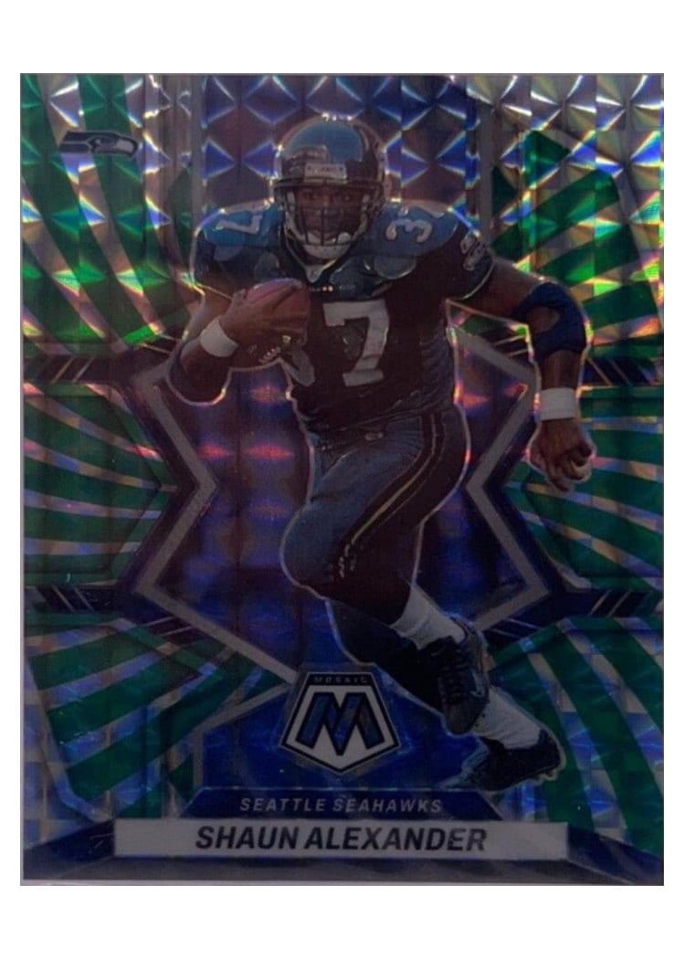 2022 Panini Mosaic Base Set Shaun Alexander #174 card
