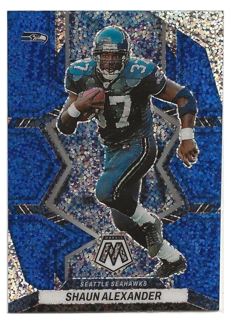 2022 Panini Mosaic Base Set Shaun Alexander #174 card