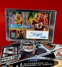 2024 Panini Spectra RetroSpect Autographs Shaun Alexander #RSA-SAR card