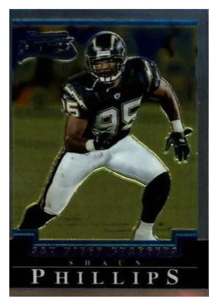 2004 Bowman Chrome Shaun Phillips #155 card