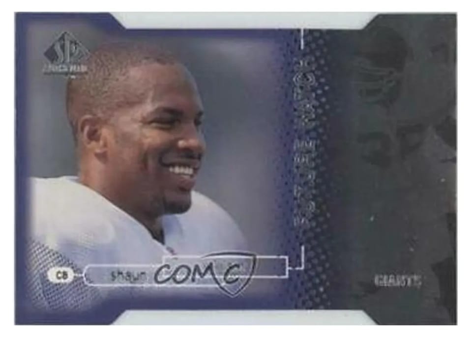1998 SP Authentic Shaun Williams #21 card