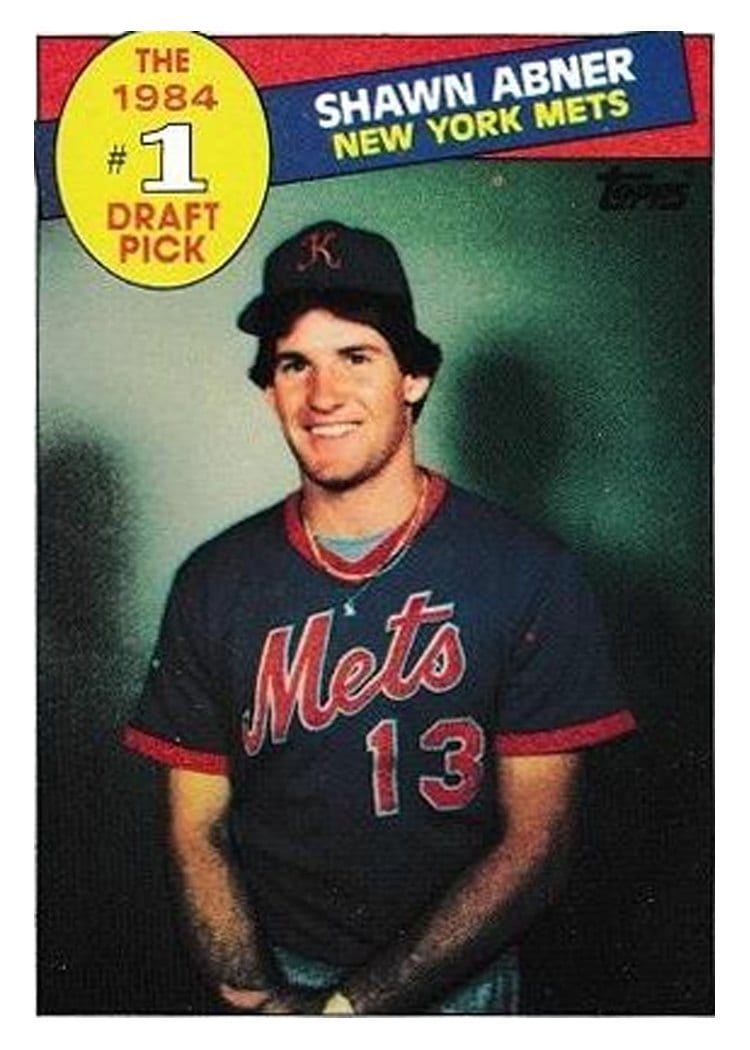 1985 Topps Shawn Abner #282 card