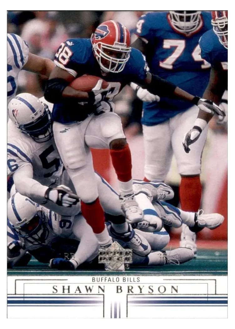 2001 Upper Deck Shawn Bryson #20 card