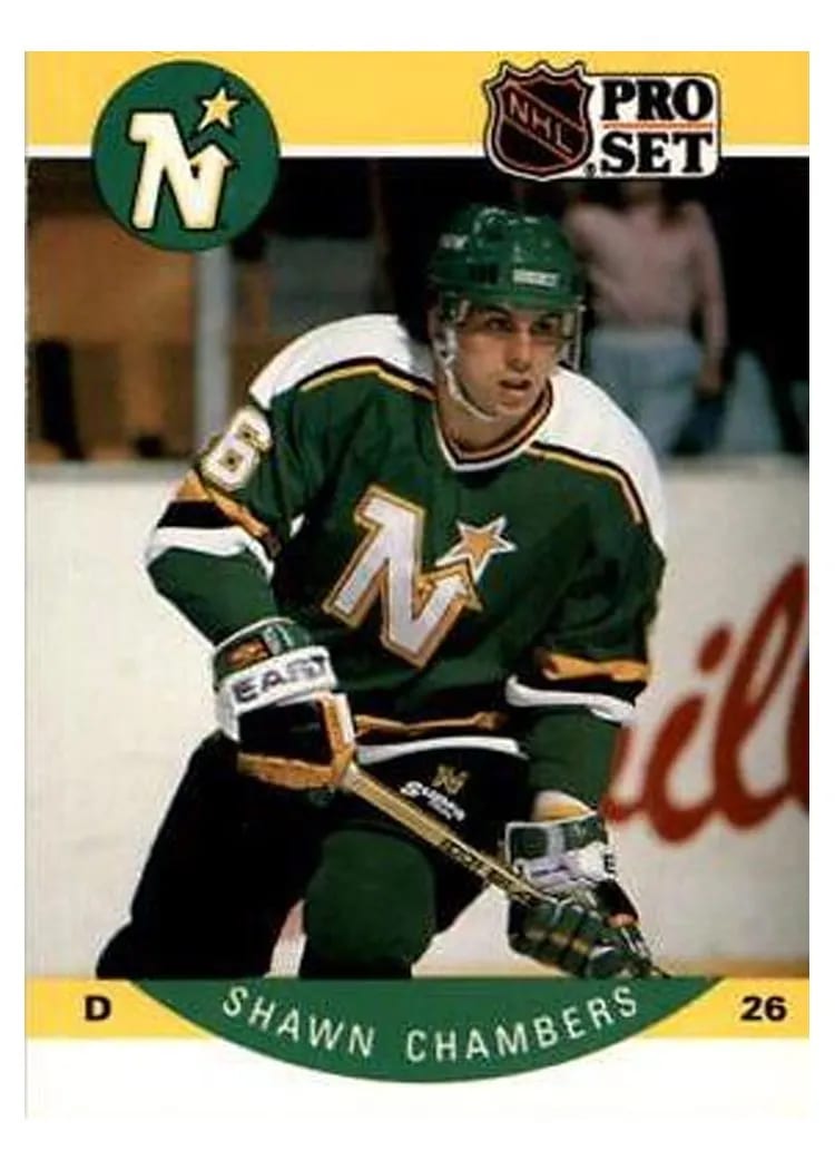 1990 Pro Set Shawn Chambers #134 card