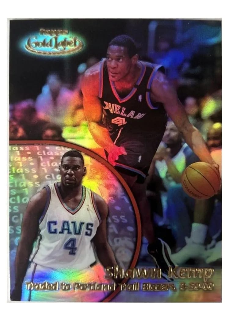 Shawn Kemp 2000 Topps Gold Label Class 1 card