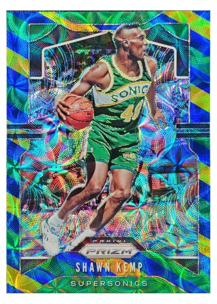 2019-20 Panini Prizm Base Set Shawn Kemp #14 card