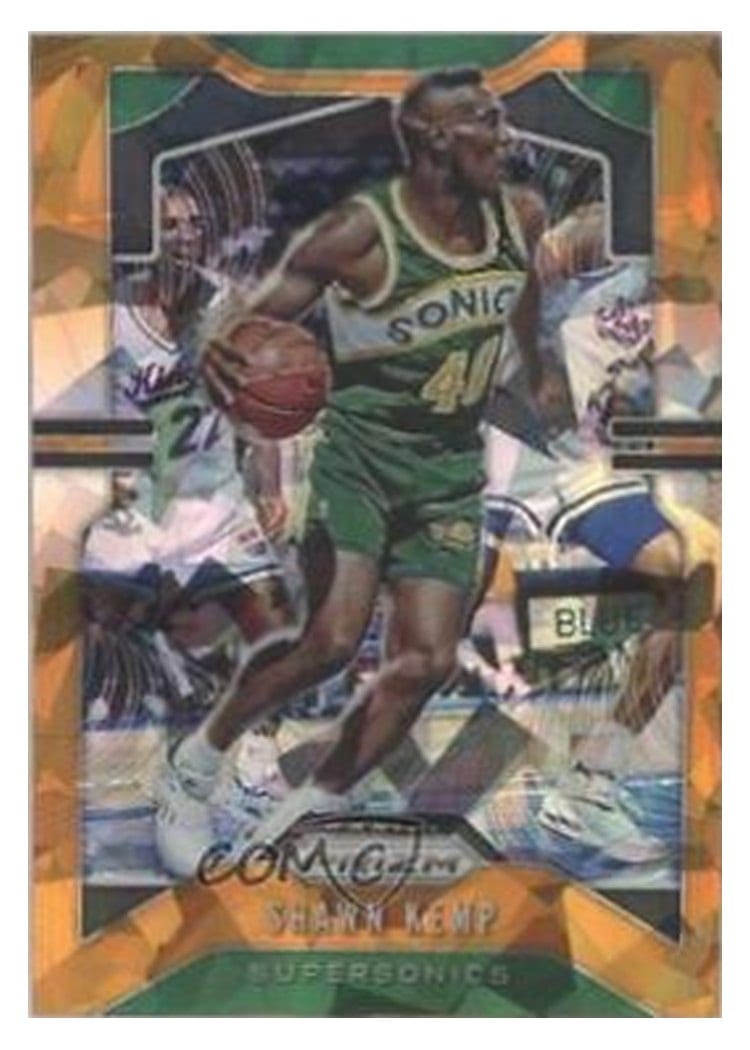 2019-20 Panini Prizm Base Set Shawn Kemp #14 card