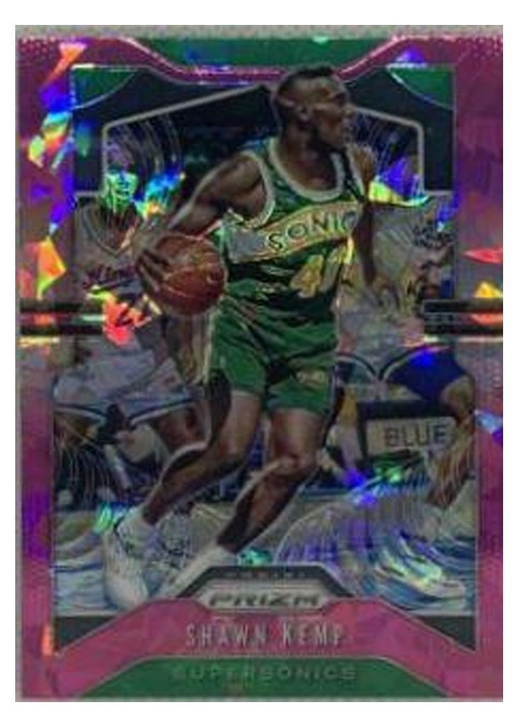 2019-20 Panini Prizm Base Set Shawn Kemp Pink Ice Prizm #14 card