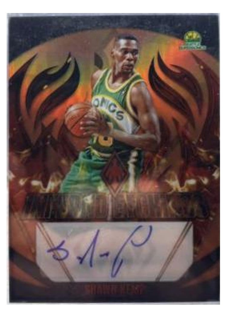 2023-24 Panini Phoenix Inferno Etchings Shawn Kemp #IE-SKP card