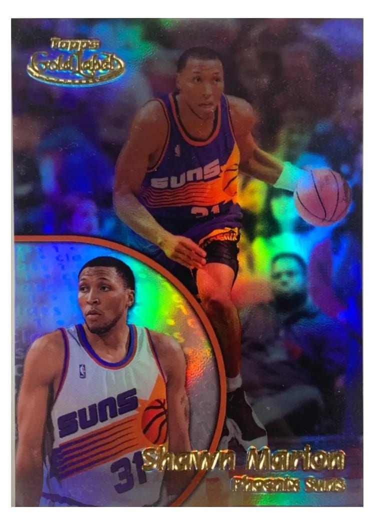 Shawn Marion 2000 Topps Gold Label Class 1 card