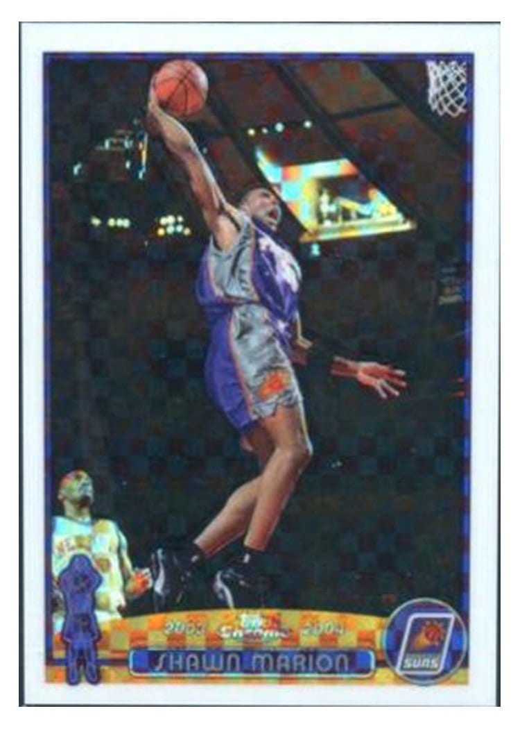 2003 Topps Chrome Shawn Marion #28 card