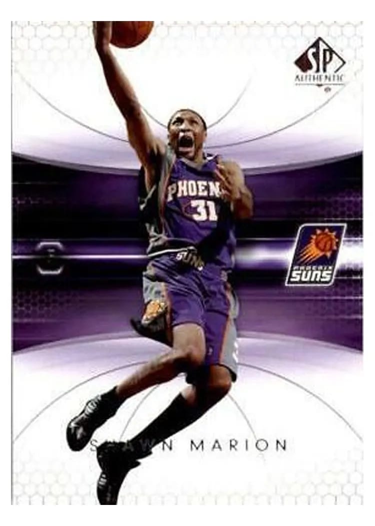 2004 SP Authentic Shawn Marion #68 card