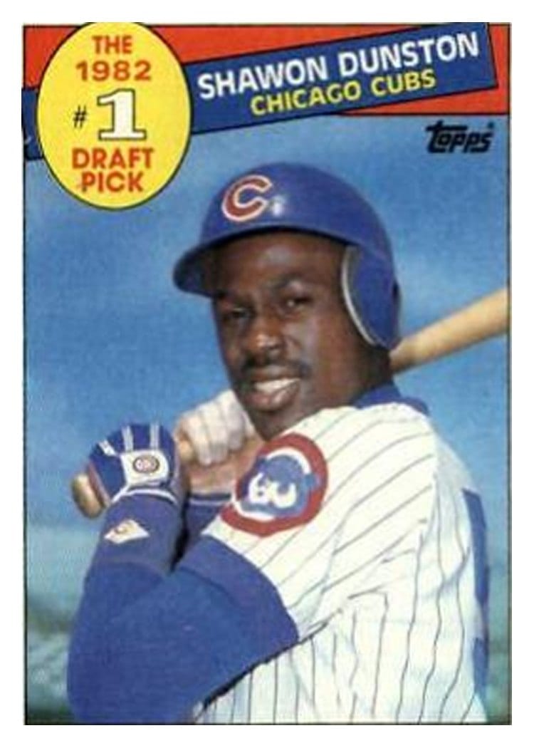 1985 Topps Shawon Dunston #280 card