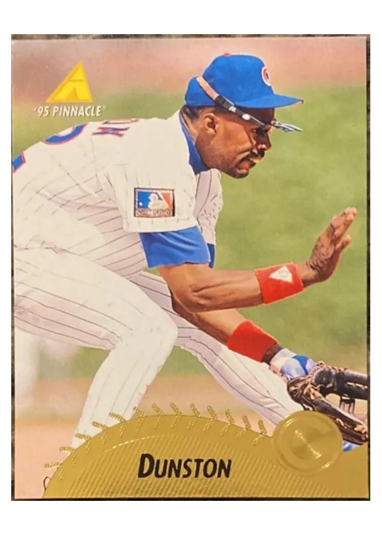 1995 Pinnacle Shawon Dunston #4 card
