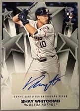 2025 Topps Baseball Stars Autographs Shay Whitcomb #BSA2-SW card