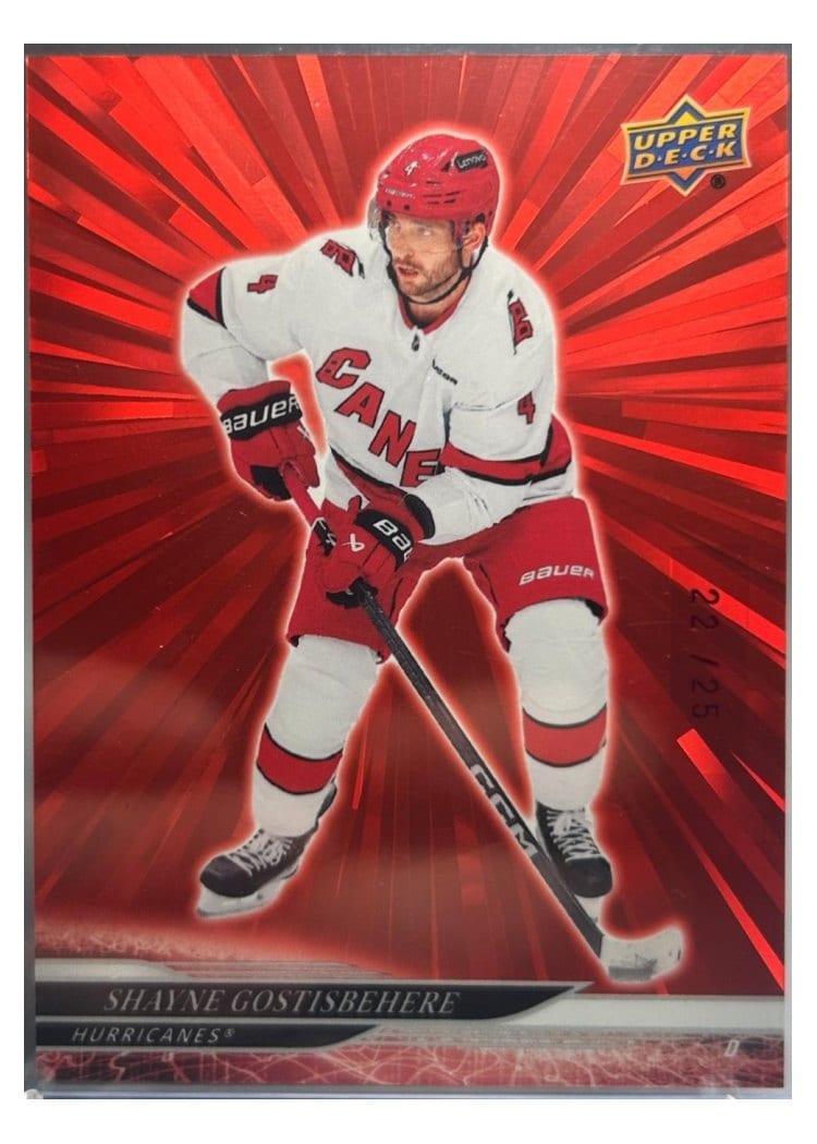 2024-25 Upper Deck Base Set Shayne Gostisbehere #524 card