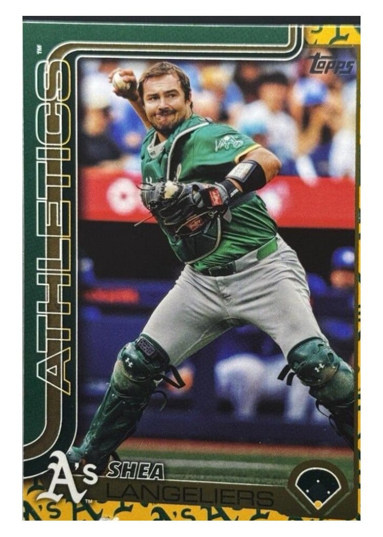2025 Topps Base Set Shea Langeliers #158 card