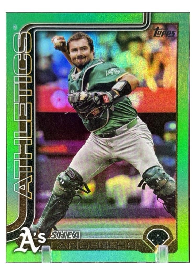 2025 Topps Base Set Shea Langeliers #158 card