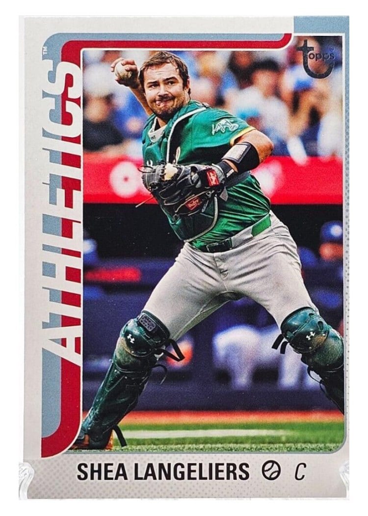 2025 Topps Base Set Shea Langeliers #158 card