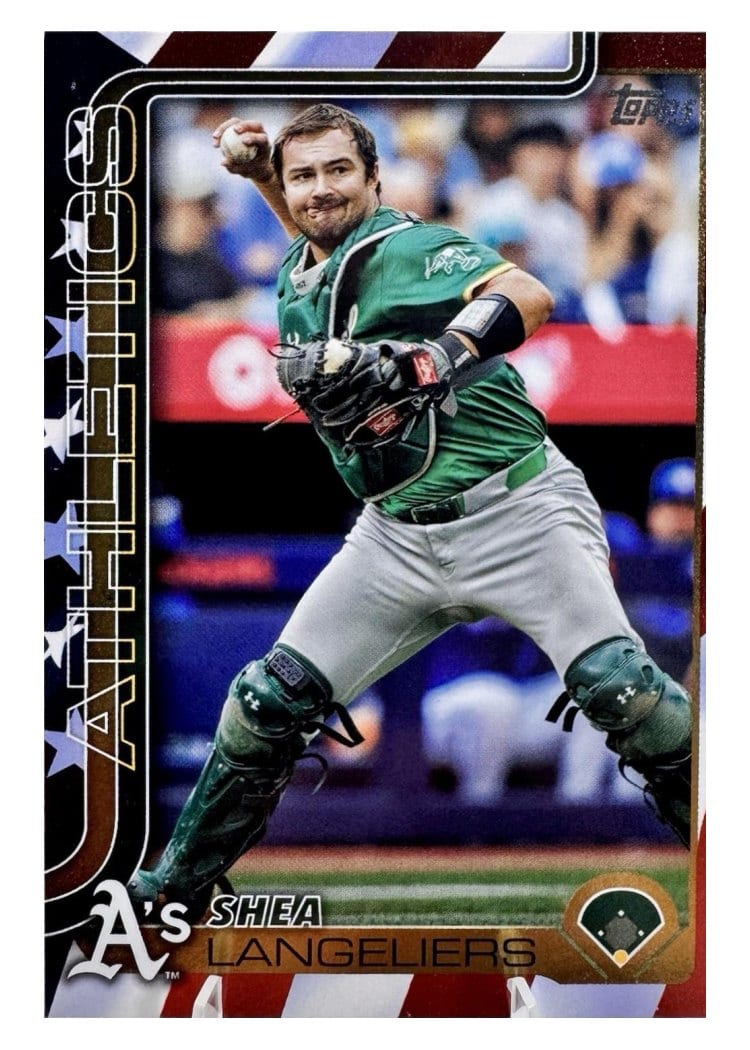 2025 Topps Base Set Shea Langeliers #158 card