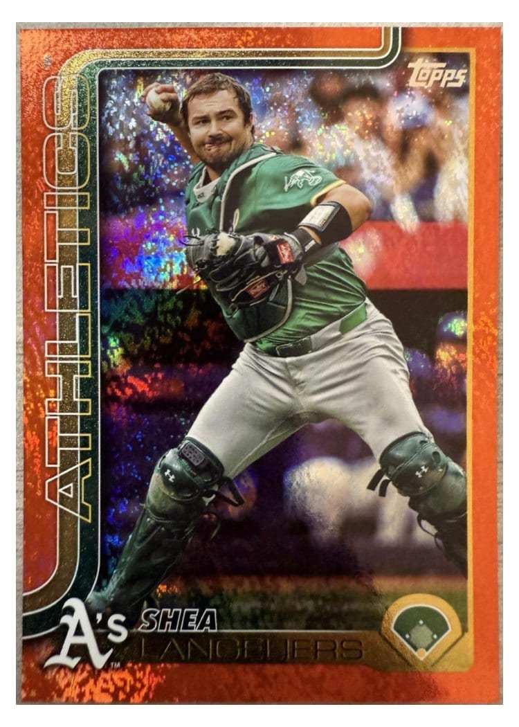 2025 Topps Base Set Shea Langeliers #158 card