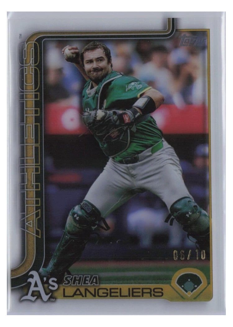 2025 Topps Base Set Shea Langeliers #158 card