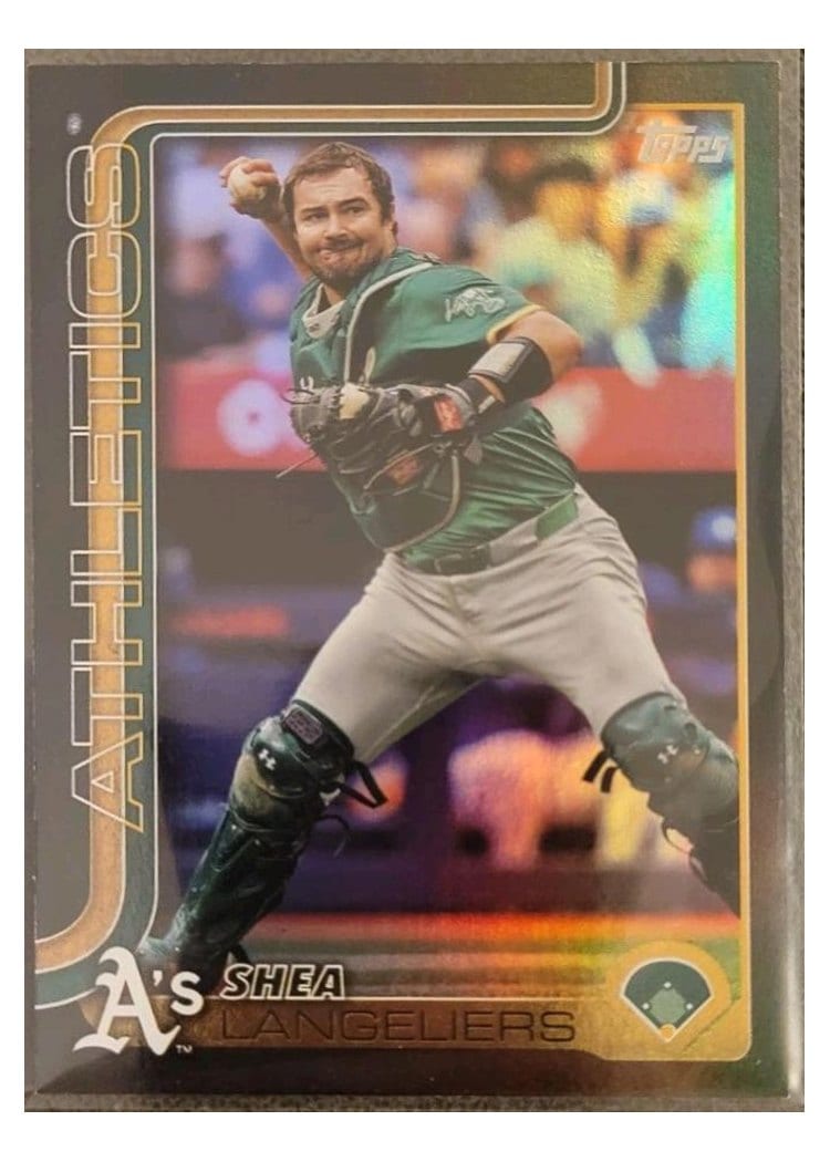 2025 Topps Base Set Shea Langeliers #158 card