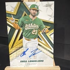 2026 Topps Baseball Stars Autographs Shea Langeliers #BSA2-SL card