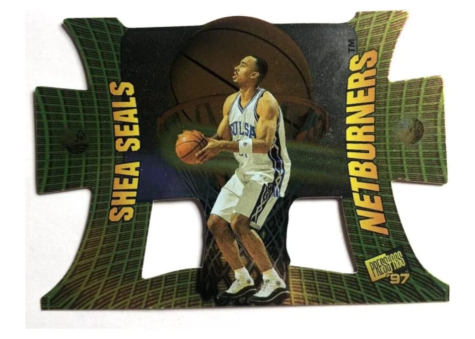 1997 Press Pass Net Burners Shea Seals #NB21 card