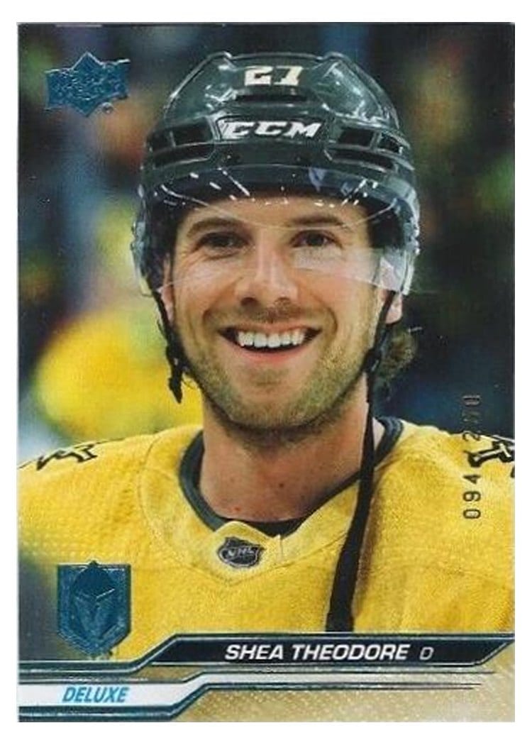 2023-24 Upper Deck Base Set Shea Theodore #435 card