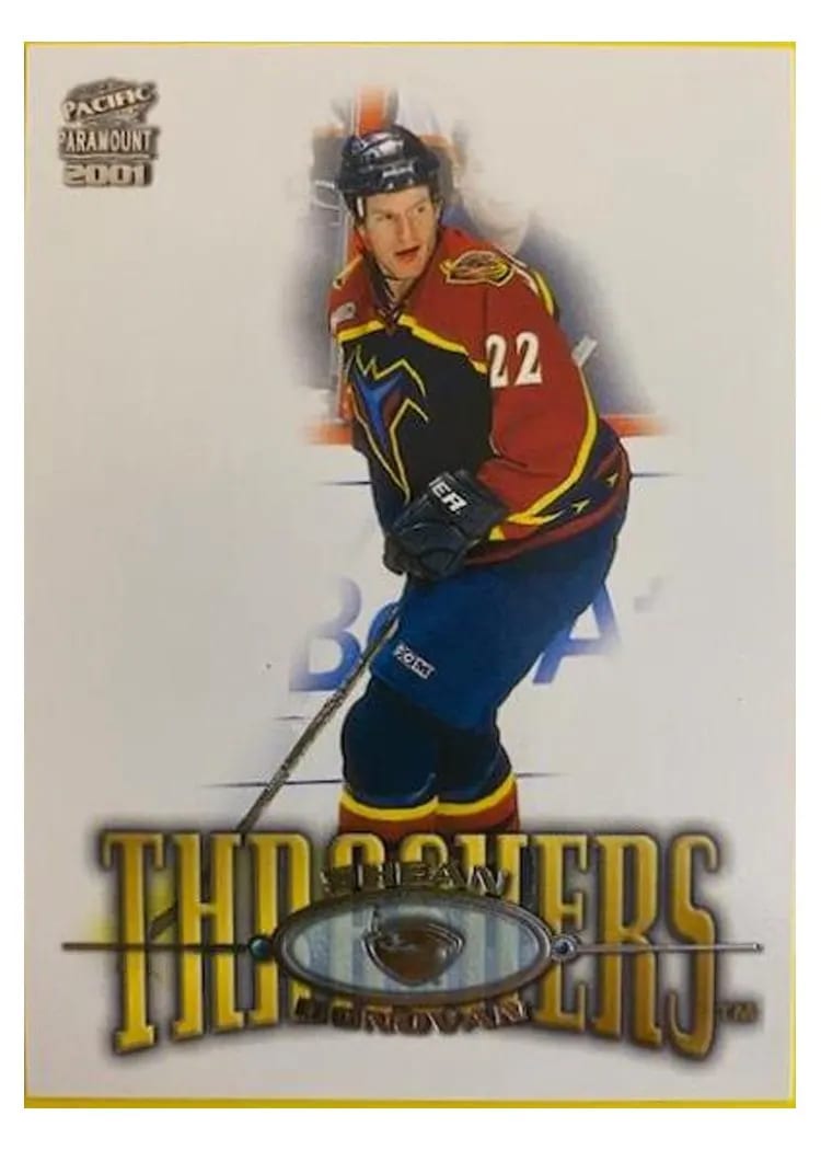 2000 Pacific Paramount Shean Donovan #11 card
