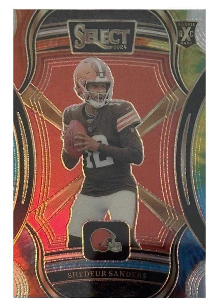2024 Panini Select 2025 XRC Prizm Redemption Shedeur Sanders #505 card