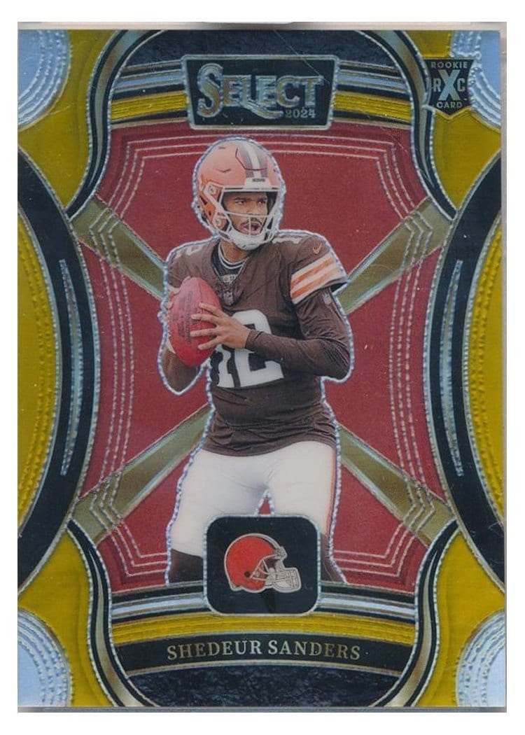 2024 Panini Select 2025 XRC Prizm Redemption Shedeur Sanders #505 card