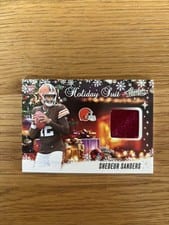 2025 Panini Absolute Holiday Suit Shedeur Sanders #HS-SSS