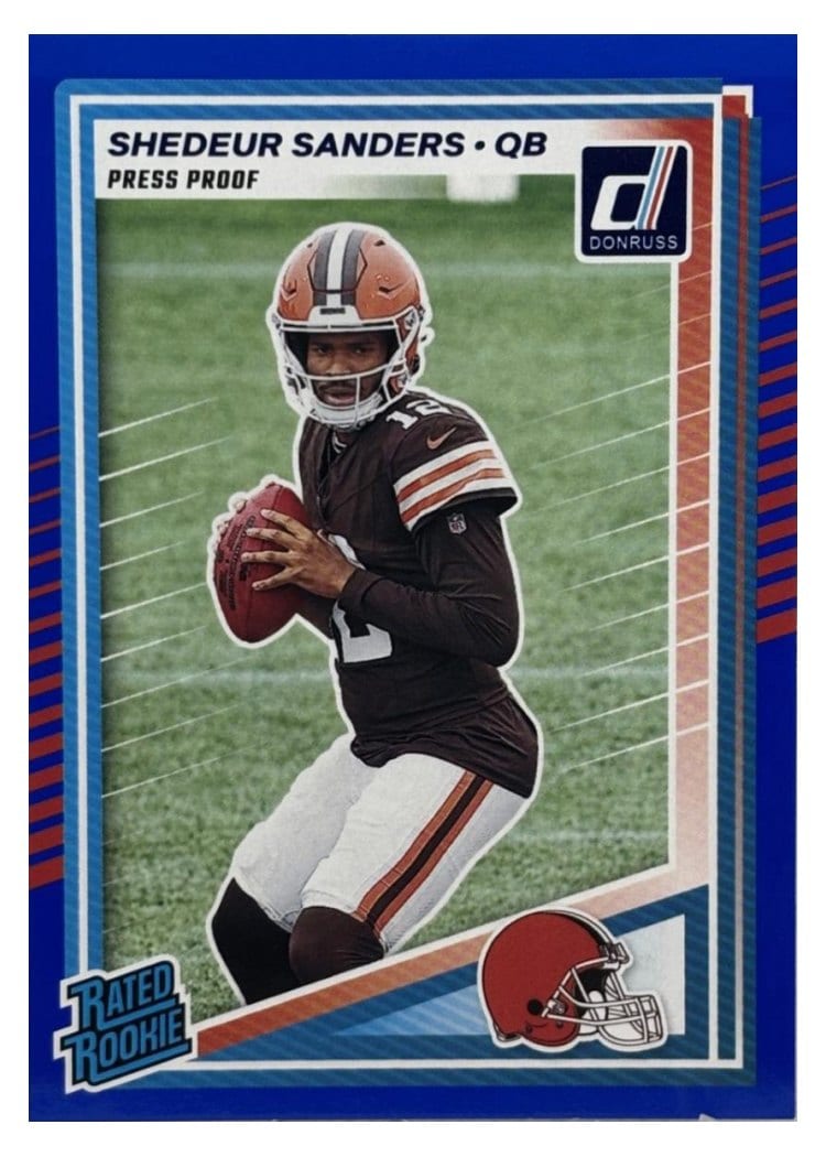 2025 Panini Donruss Shedeur Sanders #306 card