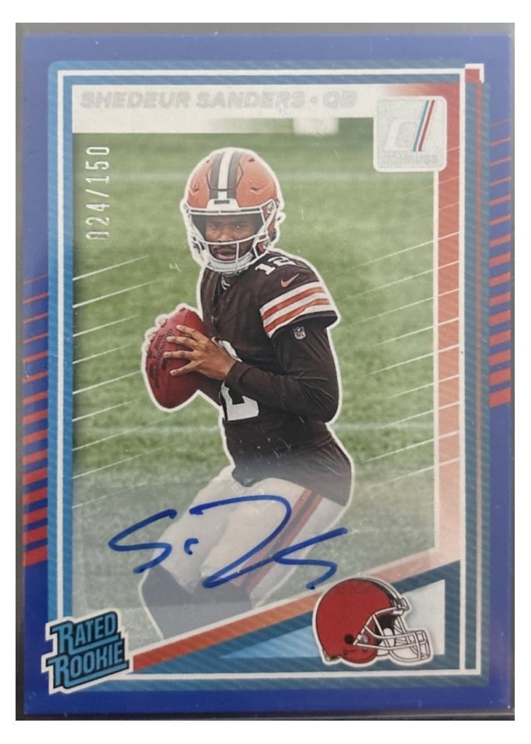 2025 Panini Donruss Shedeur Sanders #306 card