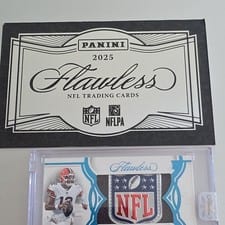2025 Panini Flawless Rookie Patch Autographs Shedeur Sanders #1